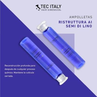 Ampolla TEC ITALY Ristruttura Ai Semi Di Lino