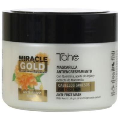 Miracle Gold Anti Frizz Mask Cabello Gruesos Tahe