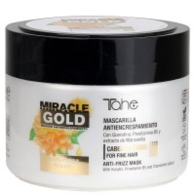 Miracle Gold Anti Frizz Mask Cabellos Finos Tahe
